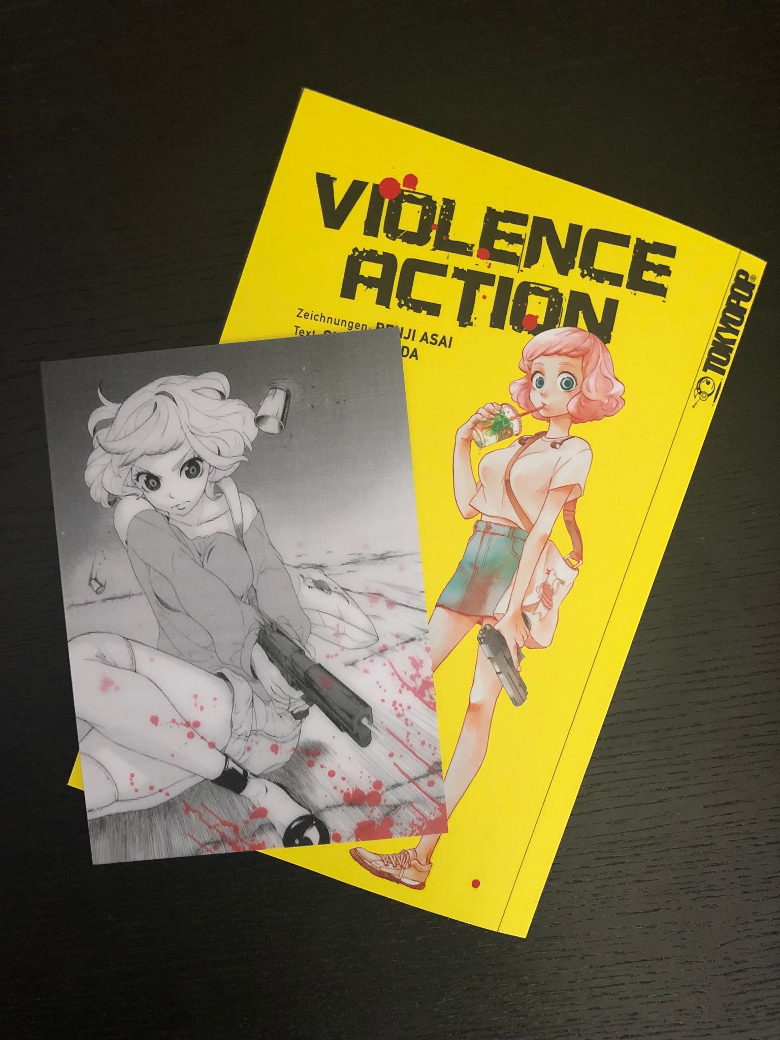 NEUWARE deutsch Tokyopop Manga Violence Action 2